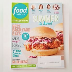 Food Network Magazine June, 2018 - Summer Is Here Fried Chicken - 127 Recipes
